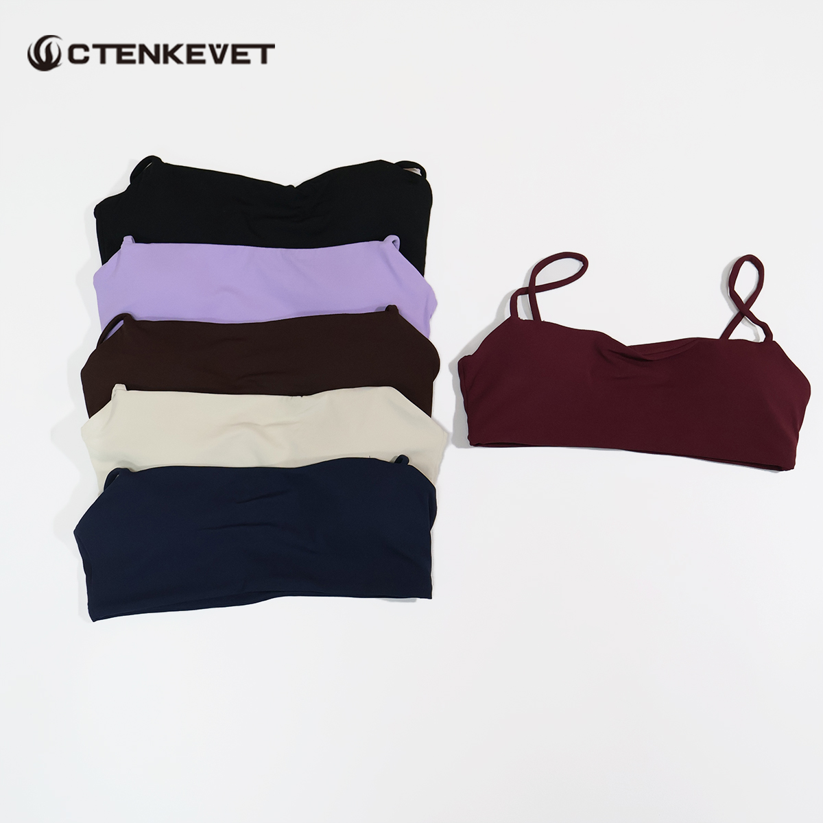 Crop Top Crochet - Ctenkevet Nouveau soutien-gorge de yoga à