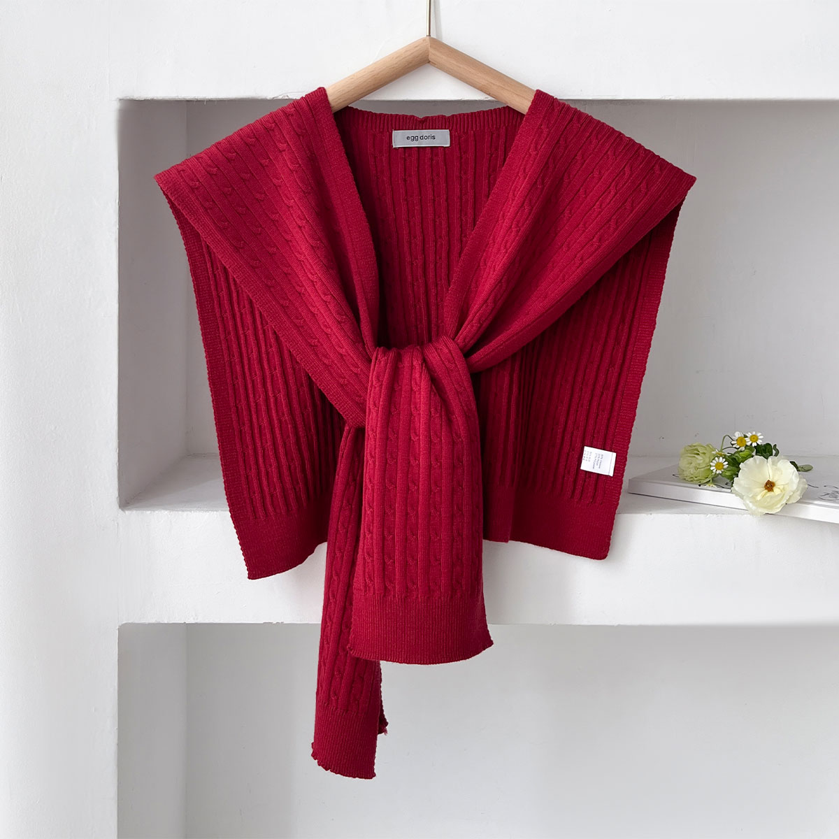 Blouse Off Shoulder - Nouveau coréen automne tricot châle femme