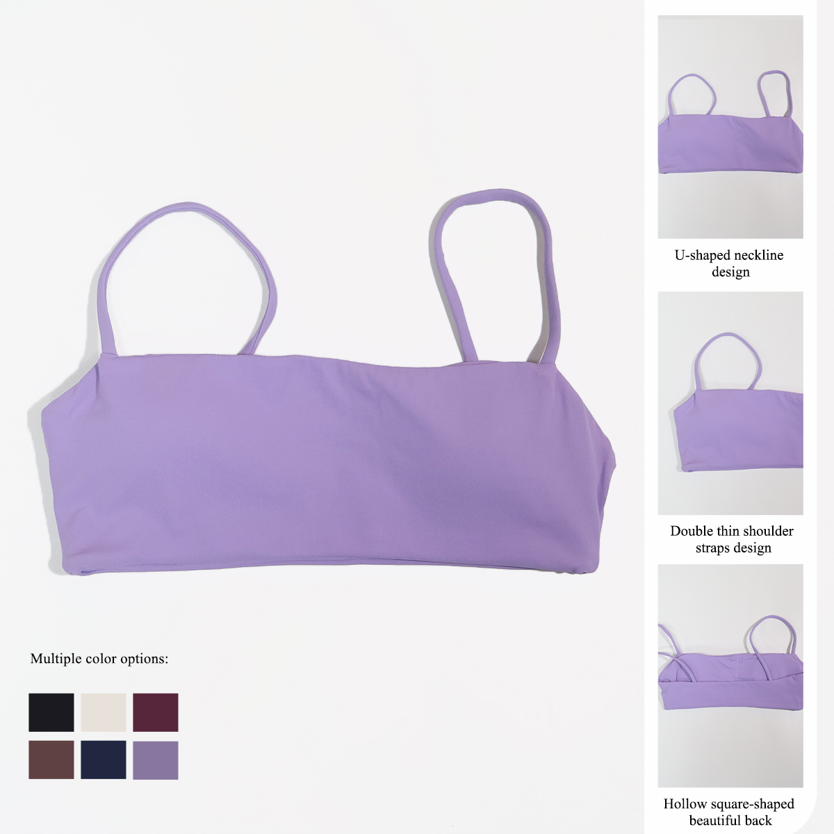 Ctenkevet Nouveau soutien-gorg - Crop Top Crochet avis et prix