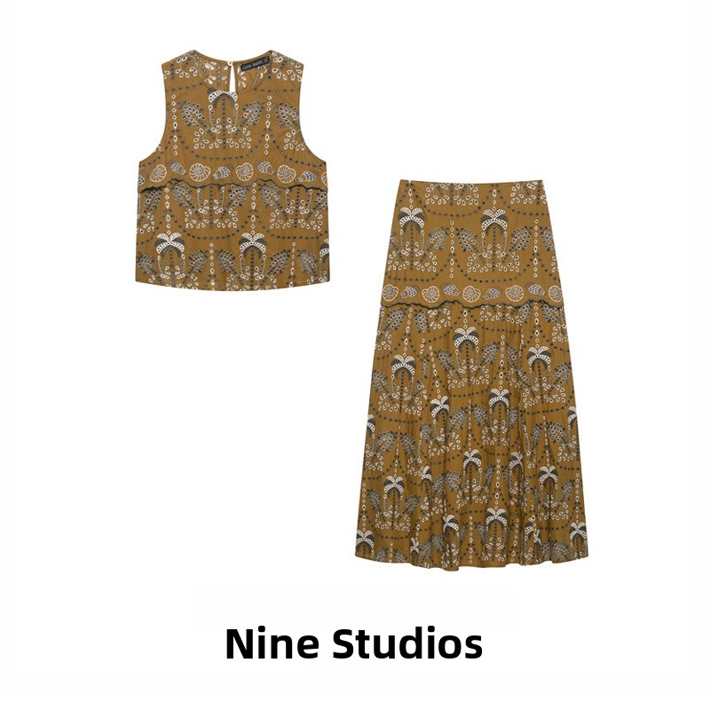 Ensemble de mode pour femmes N - Midi Skirt Floral avis et prix