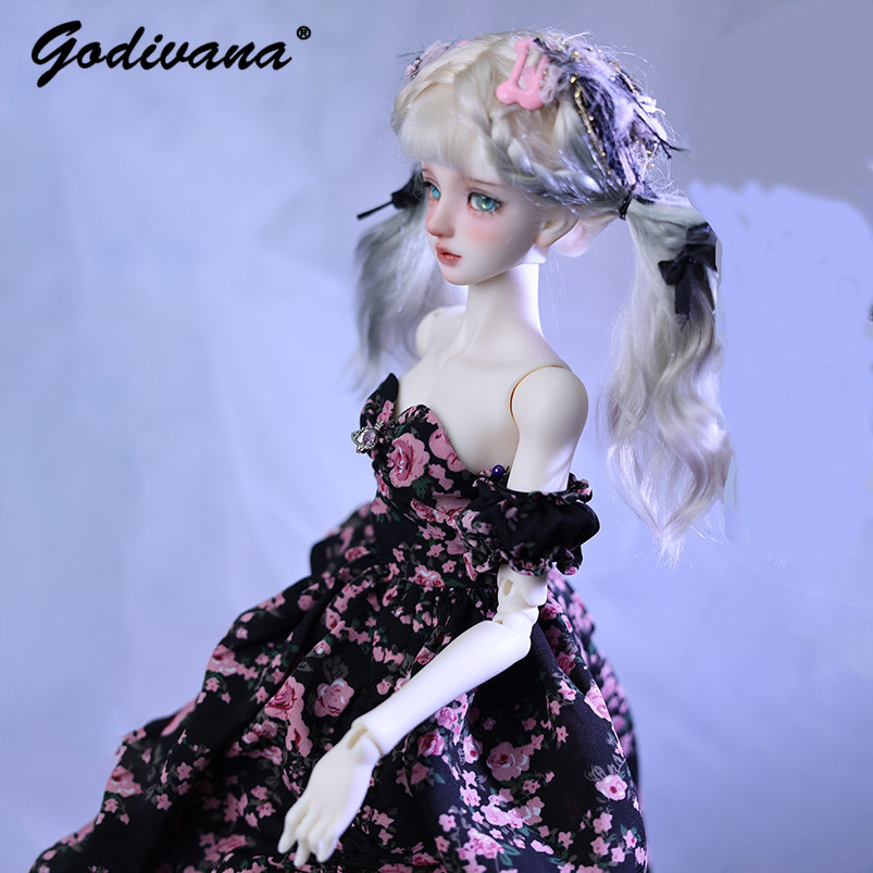Robe pour poupée BJD 1/4, robe - Midi Skirt Floral avis et prix