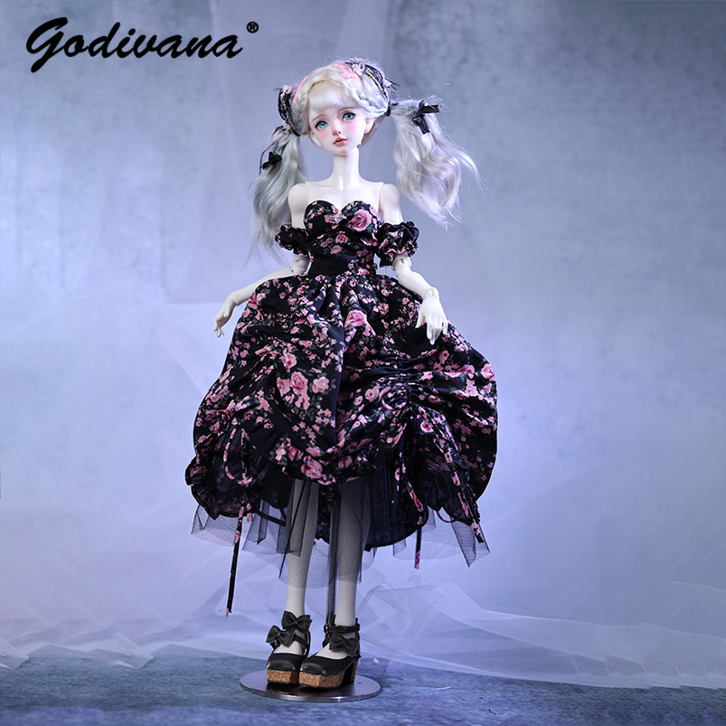 Robe pour poupée BJD 1/4, robe - Midi Skirt Floral avis et prix