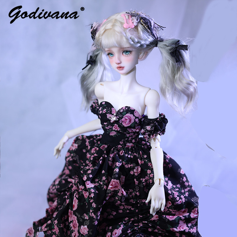 Robe pour poupée BJD 1/4, robe - Midi Skirt Floral avis et prix