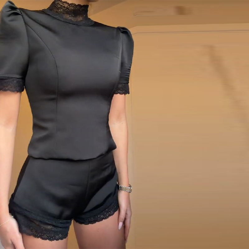 Nouveaux ensembles courts en s - Blouse Off Shoulder avis et prix